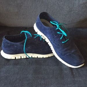 Cole haan. grand.os zerogrand navy oxfords